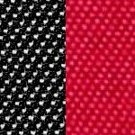 черная/ткань Tetra red