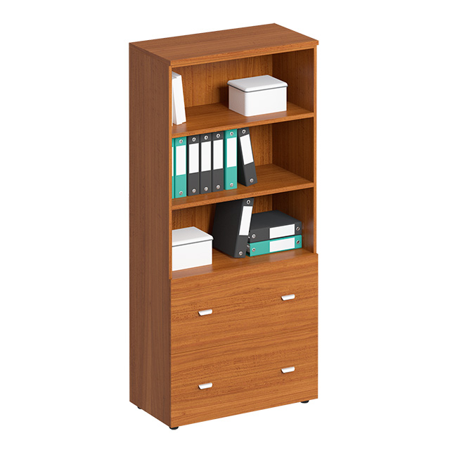 Шкаф для документов с ящиками высокий, с файлами подвесного хранения